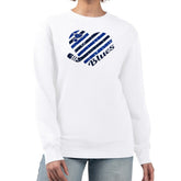 St. Louis Blues G-III 4Her by Carl Banks Women's Heart Graphic Pullover Sweatshirt - White - NHL 201411382