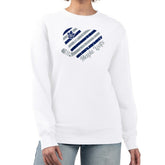 Toronto Maple Leafs G-III 4Her by Carl Banks Women's Heart Graphic Pullover Sweatshirt - White - NHL 201411385