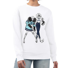 Seattle Kraken G-III 4Her by Carl Banks Women's Hockey Girls Team Graphic Fleece Pullover Sweatshirt - White - NHL 201411714