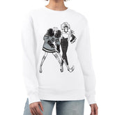 Los Angeles Kings G-III 4Her by Carl Banks Women's Hockey Girls Team Graphic Fleece Pullover Sweatshirt - White - NHL 201411723