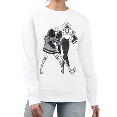 Los Angeles Kings G-III 4Her by Carl Banks Women's Hockey Girls Team Graphic Fleece Pullover Sweatshirt - White - NHL 201411723
