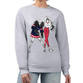 Washington Capitals G-III 4Her by Carl Banks Women's Hockey Girls Team Graphic Fleece Pullover Sweatshirt - Heather Gray - NHL 201411753