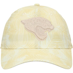 Jacksonville Jaguars New Era Women's Frond 9TWENTY Adjustable Hat Cream