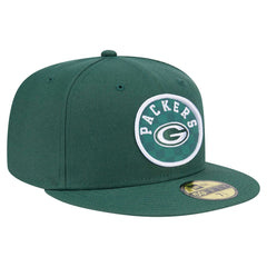 Green Bay Packers New Era Checkered 59FIFTY Fitted Hat Green