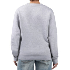 Detroit Lions G-III 4Her by Carl Banks Women's Lots of Love Graphic Fleece Pullover Sweatshirt Heather Gray