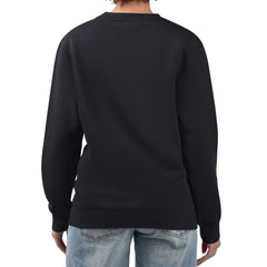 Detroit Lions G-III 4Her by Carl Banks Women's Lots of Love Graphic Fleece Pullover Sweatshirt Black