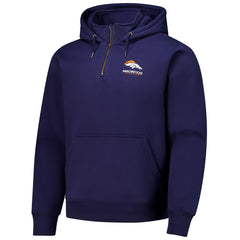 Denver Broncos Dunbrooke Unisex Defender Quarter-Zip Hoodie Navy