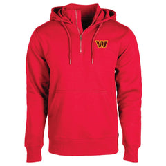 Washington Commanders Dunbrooke Unisex Defender Quarter-Zip Hoodie Burgundy