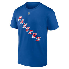 Matt Rempe New York Rangers Fanatics Authentic Stack Name & Number T-Shirt - Blue - NHL 201421481