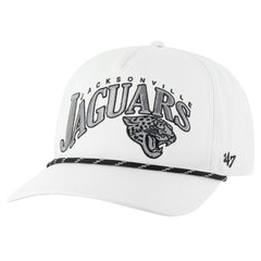 47 brand Jacksonville Jaguars '47 Wave Speckle Hitch Rope Adjustable Hat White
