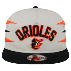 Baltimore Orioles New Era Iron Golfer Snapback Hat - Cream - New Era on Sale
