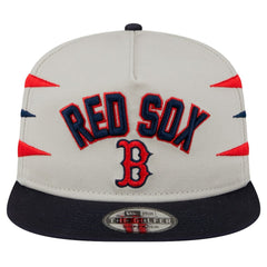 Boston Red Sox New Era Iron Golfer Snapback Hat - Cream - New Era Online