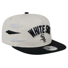Chicago White Sox New Era Iron Golfer Snapback Hat - Cream - New Era Discount