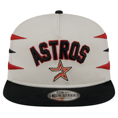 Houston Astros New Era Iron Golfer Snapback Hat - Cream - New Era Lifestyle