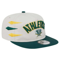 Athletics New Era Iron Golfer Snapback Hat - Cream - New Era Online