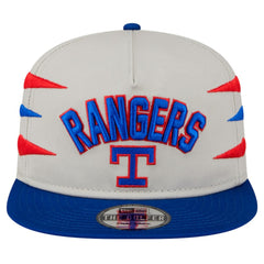 Texas Rangers New Era Iron Golfer Snapback Hat - Cream - New Era Lifestyle