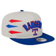 Texas Rangers New Era Iron Golfer Snapback Hat - Cream - New Era Lifestyle