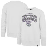 Sacramento Kings '47 Spotlight Headline Pullover Sweatshirt White | 47 brand for sale