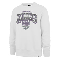 Sacramento Kings '47 Spotlight Headline Pullover Sweatshirt White | 47 brand for sale