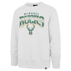 Milwaukee Bucks '47 Spotlight Headline Pullover Sweatshirt White | 47 brand online