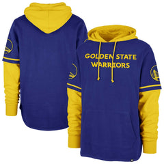 Golden State Warriors '47 Trifecta Shortstop Pullover Hoodie for sale Royal | 47 brand discount