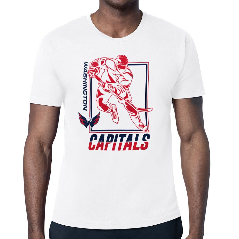 Washington Capitals Starter Player Grid T-Shirt - White - NHL 201424464