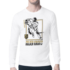 Vegas Golden Knights Starter Player Grid Long Sleeve T-Shirt - White - NHL 201424584