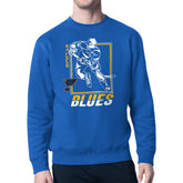 St. Louis Blues Starter Player Grid Fleece Pullover Sweatshirt - Blue - NHL 201424728