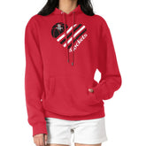 Houston Rockets G-III 4Her by Carl Banks Women's Heart Pullover Hoodie - Red
