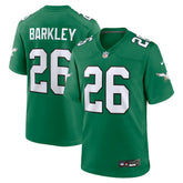 Nike Saquon Barkley Philadelphia Eagles Alternate Game Jersey Kelly Green
