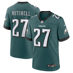 Nike Quinyon Mitchell Philadelphia Eagles Player Game Jersey Midnight Green