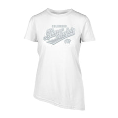 Columbus Blue Jackets Levelwear Women's Birch Sweep T-Shirt - White - NHL 201425362