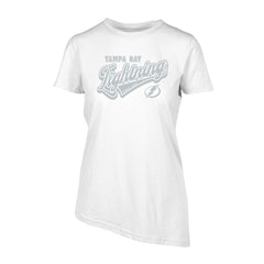 Tampa Bay Lightning Levelwear Women's Birch Sweep T-Shirt - White - NHL 201425371