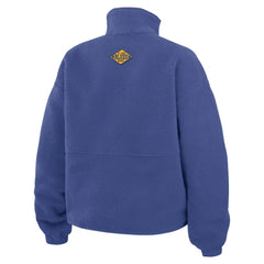 St. Louis Blues WEAR by Erin Andrews Women's Polar Fleece Half-Zip Jacket - Blue - NHL 201429689