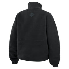 Vegas Golden Knights WEAR by Erin Andrews Women's Polar Fleece Half-Zip Jacket - Black - NHL 201429694