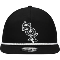 Chicago White Sox New Era Golfer Snapback Hat - Black - New Era on Sale