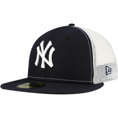 New York Yankees New Era Team Color 59FIFTY Trucker Fitted Hat - Navy - New Era Lifestyle