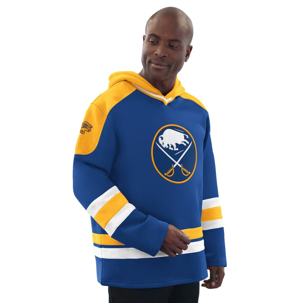 Buffalo Sabres Starter Hockey Pullover Hoodie - Royal/Gold - NHL 201432138