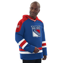 New York Rangers Starter Hockey Pullover Hoodie - Blue/Red - NHL 201432146