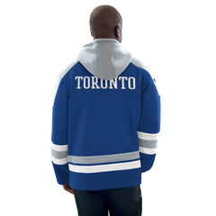 Toronto Maple Leafs Starter Hockey Pullover Hoodie - Blue/Gray - NHL 201432157