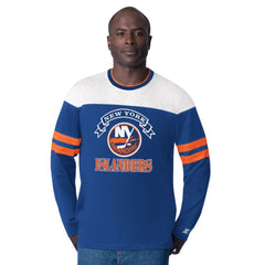 New York Islanders Starter Blitz Durene Long Sleeve T-Shirt - Royal - NHL 201432183