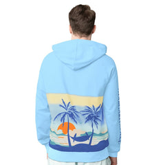 New York Rangers Margaritaville Island Dream Peached Pullover Hoodie - Blue - NHL 201432730