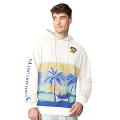 Pittsburgh Penguins Margaritaville Island Dream Peached Pullover Hoodie - Cream - NHL 201432732