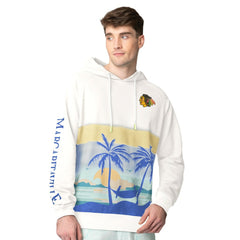 Chicago Blackhawks Margaritaville Island Dream Peached Pullover Hoodie - Cream - NHL 201432733