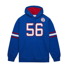 Mitchell & Ness Lawrence Taylor New York Giants Retired Player Name & Number Pullover Hoodie Royal