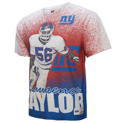 Mitchell & Ness Lawrence Taylor New York Giants Burst Retired Player T-Shirt Gray