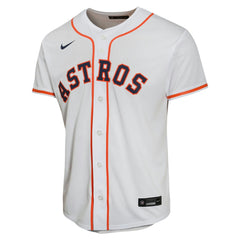 Jose Altuve Houston Astros Nike Youth Home Game Player Jersey - White - Nike Lifestyle