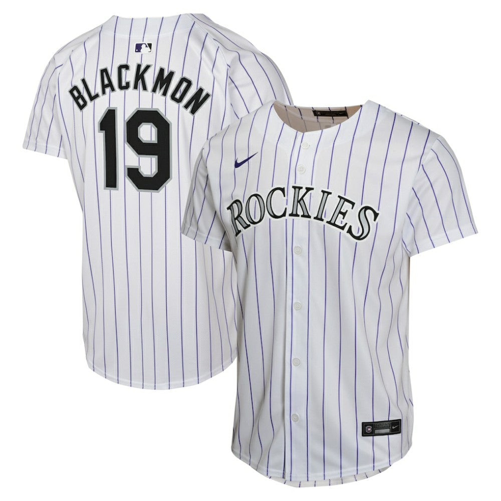 Charlie Blackmon Colorado Rockies Nike Youth Home Game Player Jersey - White - Nike Online