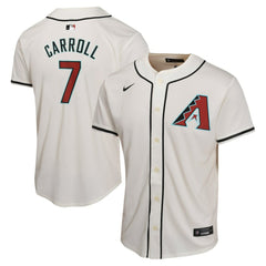 Corbin Carroll Arizona Diamondbacks Nike Youth Home Game Player Jersey - White - Nike Lifestyle