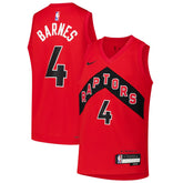 Scottie Barnes Toronto Raptors Youth Swingman Jersey Icon Edition Red | Nike Lifestyle